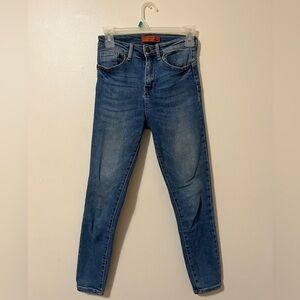 Blue Wax Jean skinny jeans.
